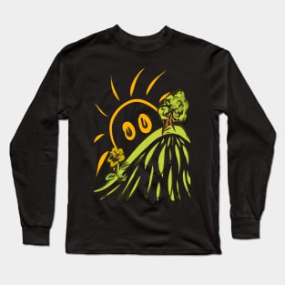 Tree on a hill Long Sleeve T-Shirt